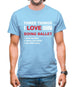 Three Things I Love Nearly As Much As Ballet Mens T-Shirt