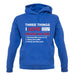 Three Things I Love Nearly As Much As BMX unisex hoodie