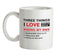 Three Things I Love Nearly As Much As BMX Ceramic Mug