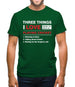 Three Things I Love Nearly As Much As Cricket Mens T-Shirt