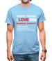 Three Things I Love Nearly As Much As Cricket Mens T-Shirt