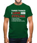 Three Things I Love Nearly As Much As Cycling Mens T-Shirt