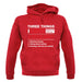 Three Things I Love Nearly As Much As Cycling unisex hoodie