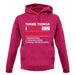 Three Things I Love Nearly As Much As Cycling unisex hoodie