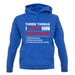 Three Things I Love Nearly As Much As Cycling unisex hoodie