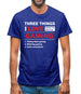 Three Things I Love Nearly As Much As Gaming Mens T-Shirt