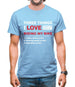 Three Things I Love Nearly As Much As Riding My Bike Mens T-Shirt