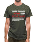 Three Things I Love Nearly As Much As Squash Mens T-Shirt