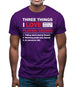 Three Things I Love Nearly As Much As Squash Mens T-Shirt