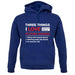 Three Things I Love Nearly As Much As Squash Unisex Hoodie