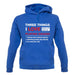 Three Things I Love Nearly As Much As Squash Unisex Hoodie