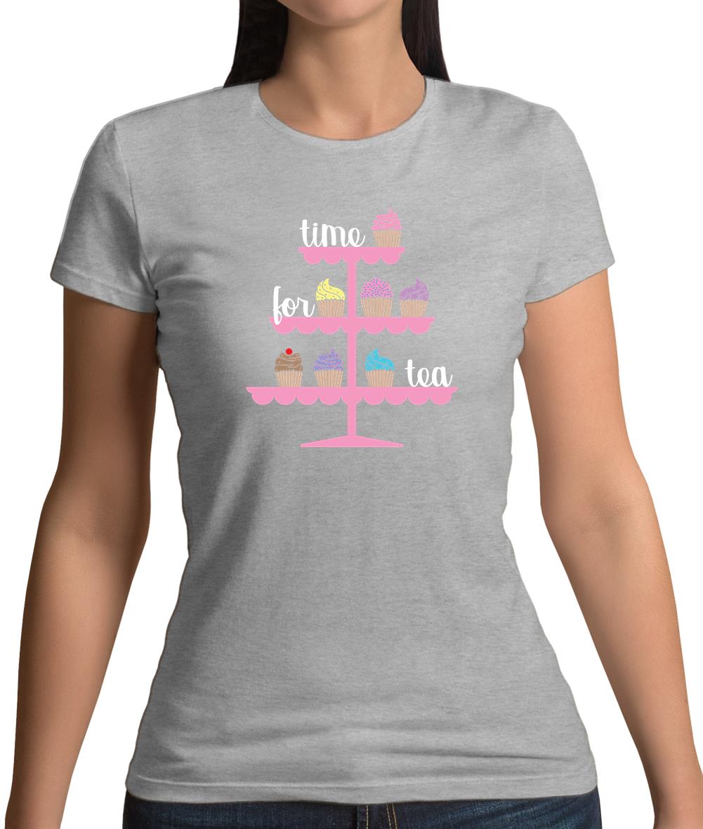 Time For Tea Womens T-Shirt