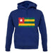 Togo Grunge Style Flag unisex hoodie