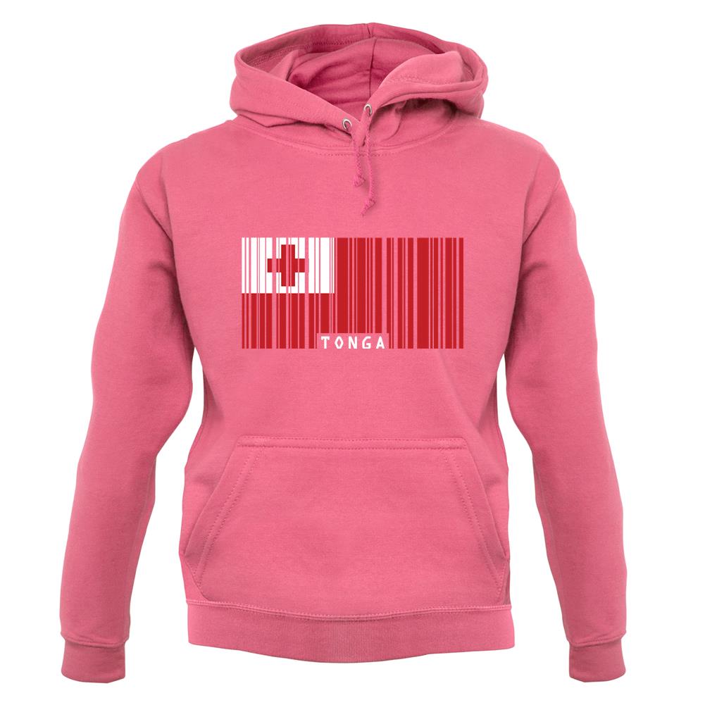 Tonga Barcode Style Flag unisex hoodie