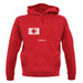 Tonga Barcode Style Flag unisex hoodie