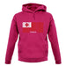 Tonga Barcode Style Flag unisex hoodie
