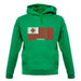 Tonga Barcode Style Flag unisex hoodie
