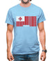 Tonga Barcode Style Flag Mens T-Shirt