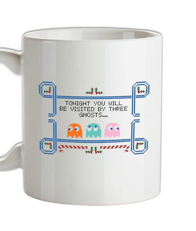 Visited By Three Ghosts Ceramic Mug