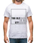 Too Blessed To Be Stressed Mens T-Shirt