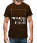 Too Blessed To Be Stressed Mens T-Shirt