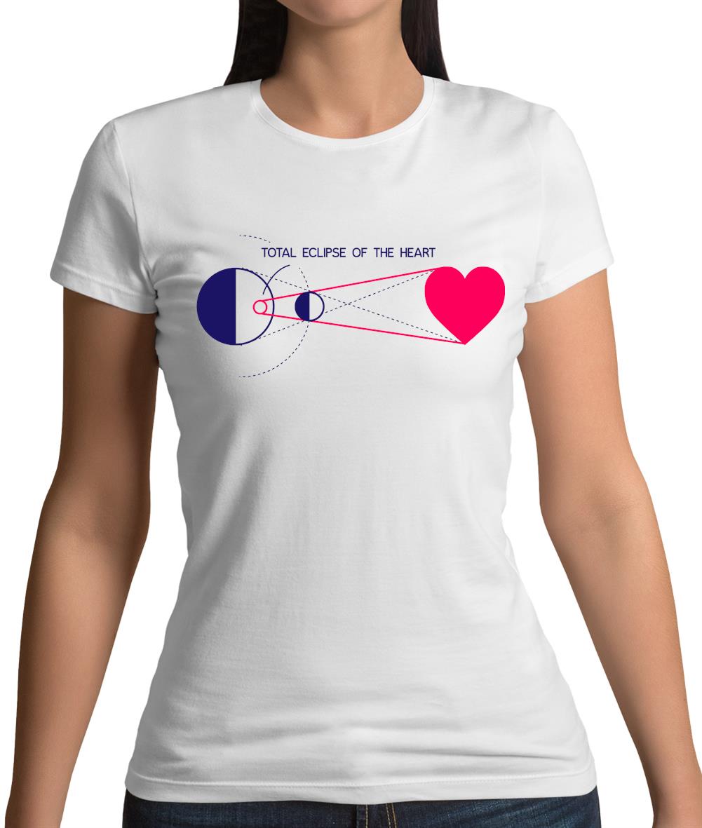 Total Eclipse Of The Heart Womens T-Shirt