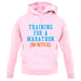 Training For A Marathon On Netflix unisex hoodie