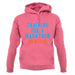 Training For A Marathon On Netflix unisex hoodie