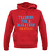 Training For A Marathon On Netflix unisex hoodie