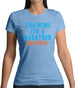 Training For A Marathon On Netflix Womens T-Shirt