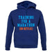 Training For A Marathon On Netflix unisex hoodie