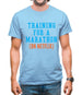 Training For A Marathon On Netflix Mens T-Shirt
