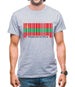 Transnistria Barcode Style Flag Mens T-Shirt