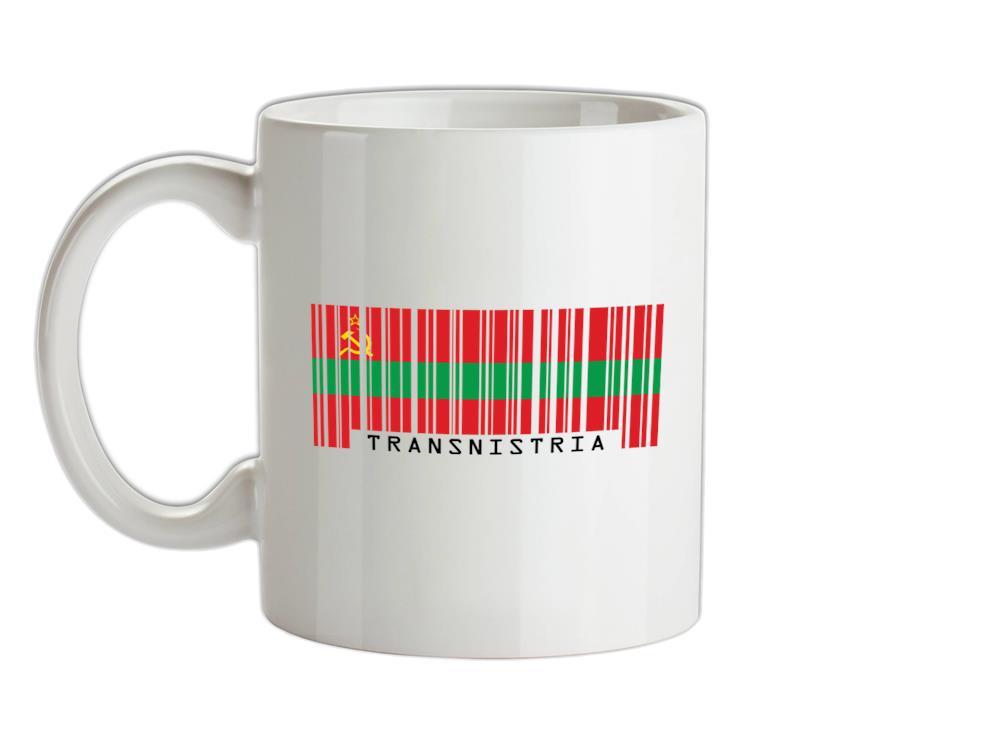 Transnistria Barcode Style Flag Ceramic Mug