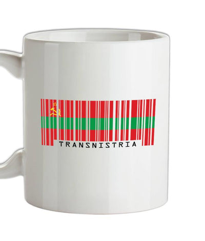 Transnistria Barcode Style Flag Ceramic Mug