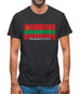 Transnistria Barcode Style Flag Mens T-Shirt