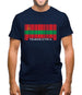 Transnistria Barcode Style Flag Mens T-Shirt
