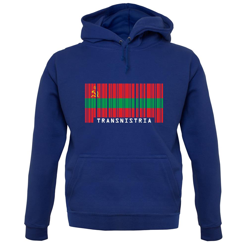 Transnistria Barcode Style Flag unisex hoodie