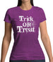 Trick Or Treat Womens T-Shirt