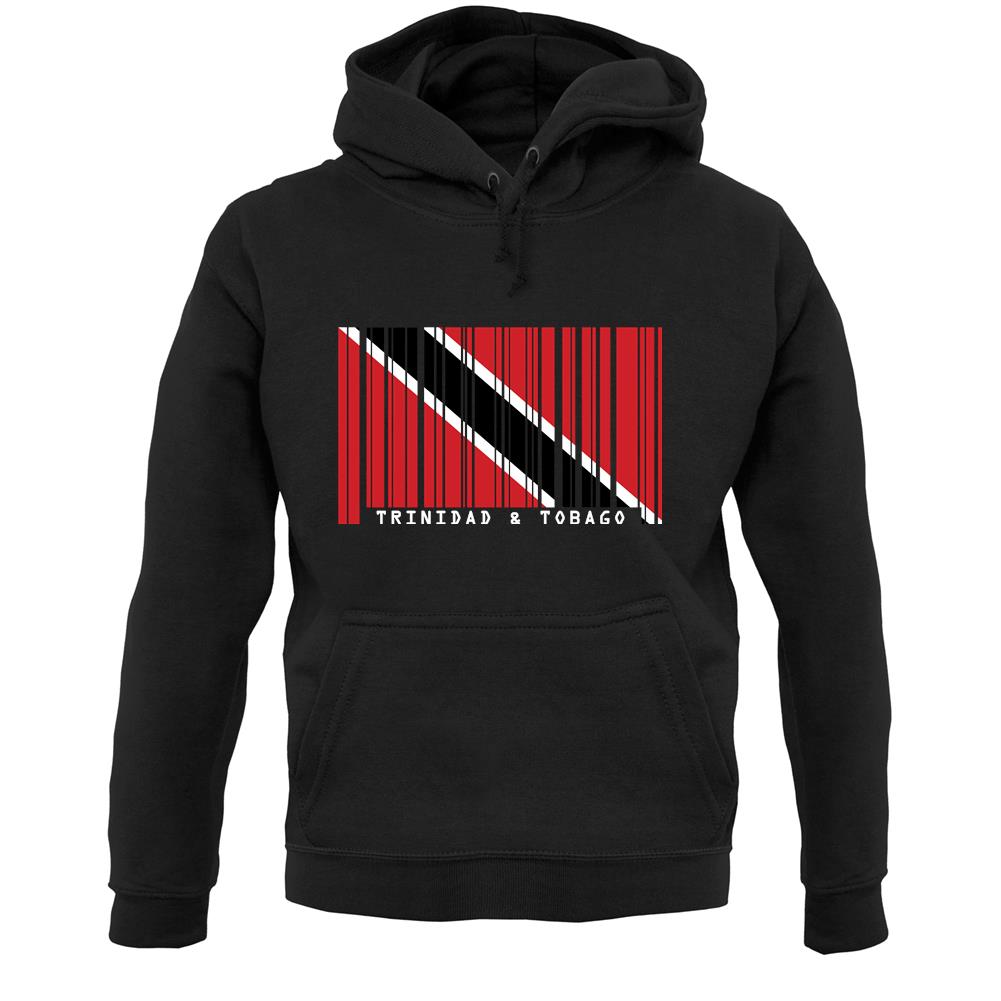 Trinidad And Tobago Barcode Style Flag Unisex Hoodie