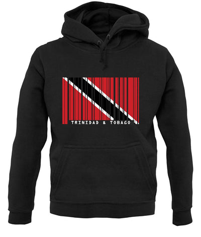 Trinidad And Tobago Barcode Style Flag unisex hoodie