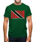 Trinidad And Tobago Barcode Style Flag Mens T-Shirt