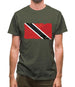 Trinidad And Tobago Grunge Style Flag Mens T-Shirt