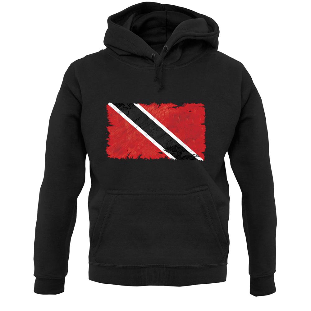 Trinidad And Tobago Grunge Style Flag Unisex Hoodie