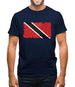 Trinidad And Tobago Grunge Style Flag Mens T-Shirt