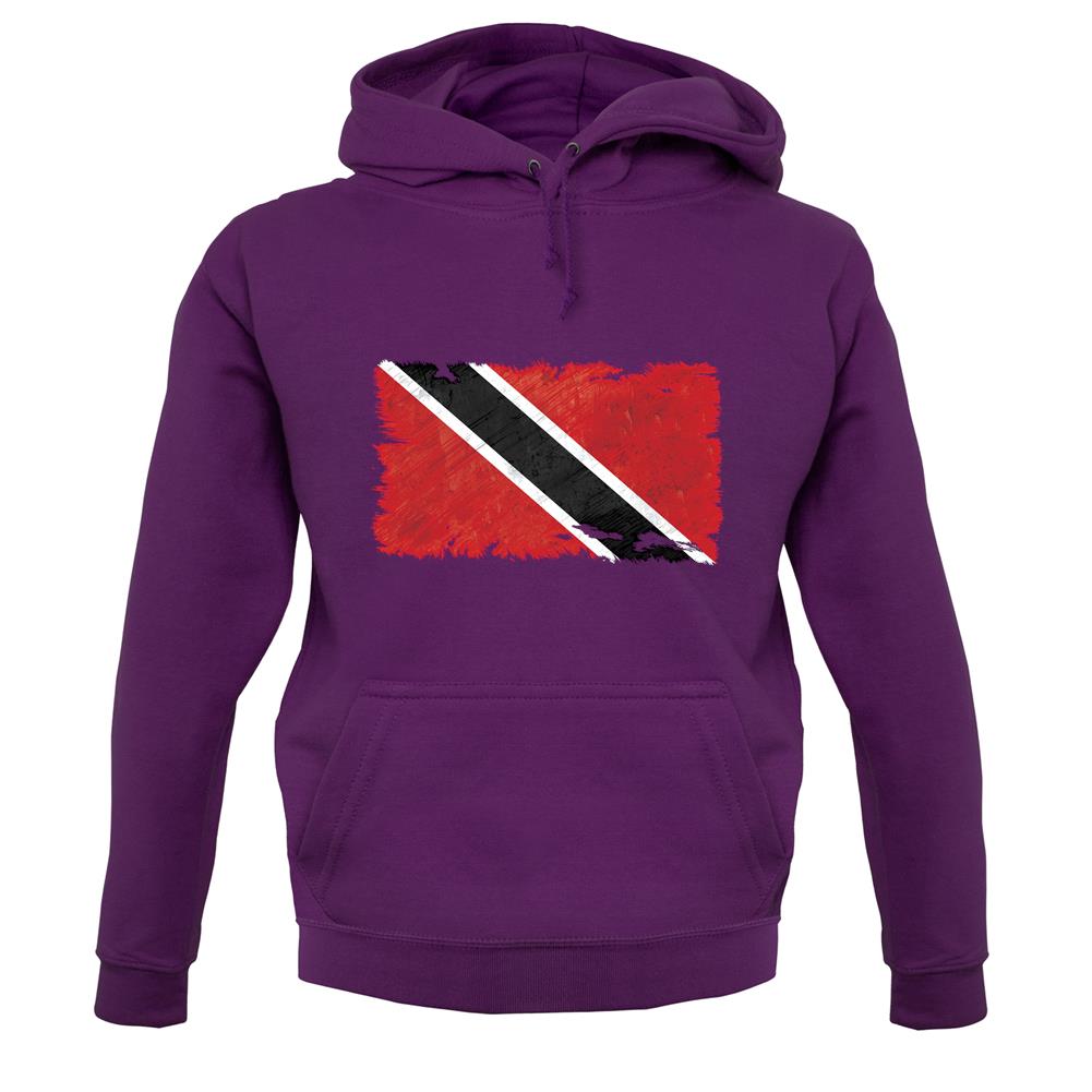 Trinidad And Tobago Grunge Style Flag unisex hoodie
