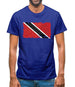 Trinidad And Tobago Grunge Style Flag Mens T-Shirt