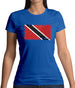 Trinidad And Tobago Grunge Style Flag Womens T-Shirt