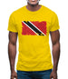 Trinidad And Tobago Grunge Style Flag Mens T-Shirt