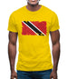 Trinidad And Tobago Grunge Style Flag Mens T-Shirt